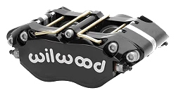 Uniwersalny zacisk hamulcowy 4 tłoczkowy Wilwood 120-10000 Narrow Dynapro czarny
