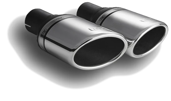 Uniwersalna końcówka tłumika owalna 95×65mm długość 120mm średnica montażowa 45mm - N1-57L*/45