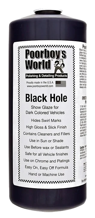 POORBOY'S WORLD Black Hole Show Glaze politura do ciemnych lakierów 946ml