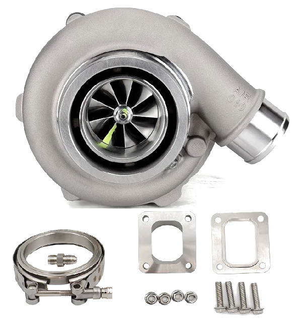 Turbosprężarka Pulsar PSR 3576 Gen2 750HP .64 Stal Nierdzewna T4 Wlot 3" V-Band Wylot Łożyska kulkowe