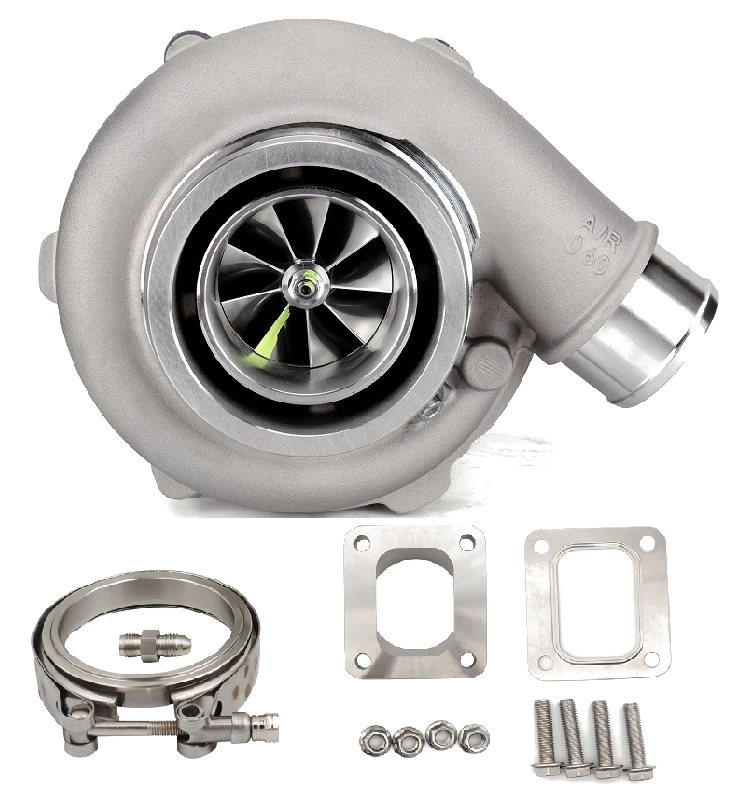 Turbosprężarka Pulsar PSR 3076 Gen2 750HP 1.03 T4 Wlot 3" V-Band Wylot Stal Nierdzewna Łożyska kulkowe
