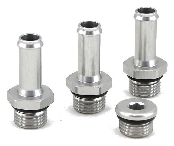 Zestaw króćców regulatora ciśnienia paliwa Turbosmart FPR Fitting Kit -6 AN to 10mm