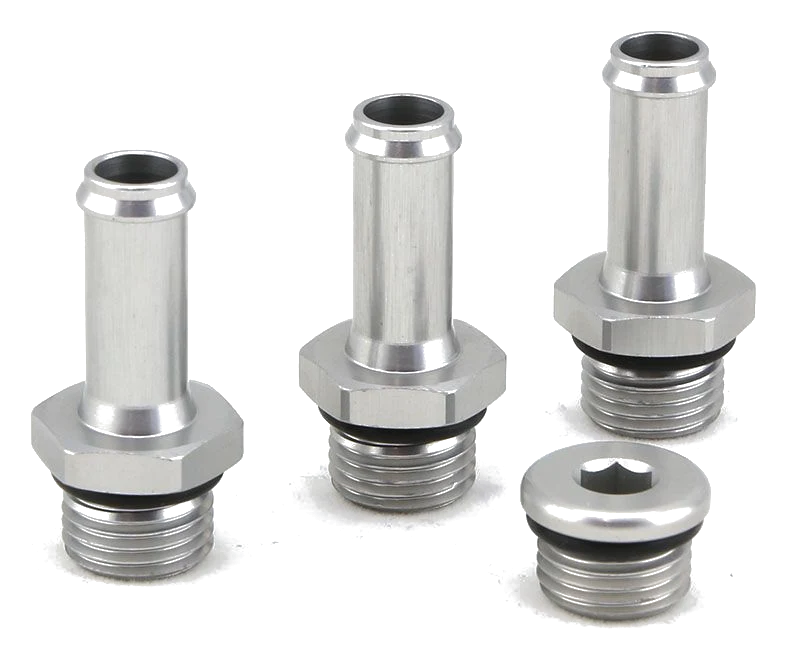 Zestaw króćców regulatora ciśnienia paliwa Turbosmart FPR Fitting Kit -6 AN to 10mm