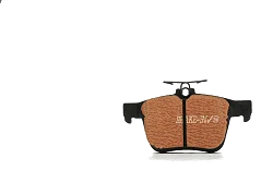 RacingLine RP700 Brake Pads 300mm Smaller Rear non-vented Non Performance Pack eg for VW Golf 7 GTI