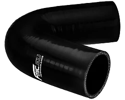 Kolanko silikonowe 135' 41mm Czarny