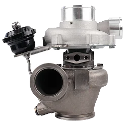 Turbosprężarka Pulsar PSR 2871 Gen2 575HP .72 2.5" V-band Wlot 3" V-band Wylot Billet Aktuator 11.6PSI Łożyska kulkowe