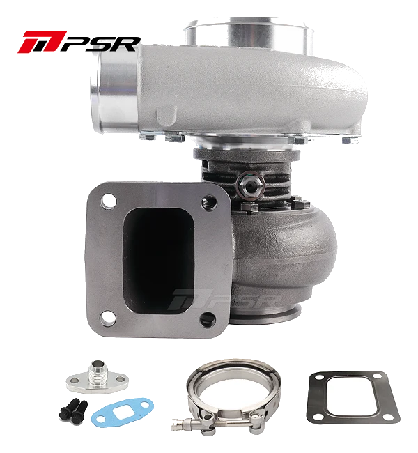 Turbosprężarka Pulsar PSR 6466E 900HP .96 AR T4 Wlot T51R MOD 3" V-Band Wylot Łożyska Kulkowe