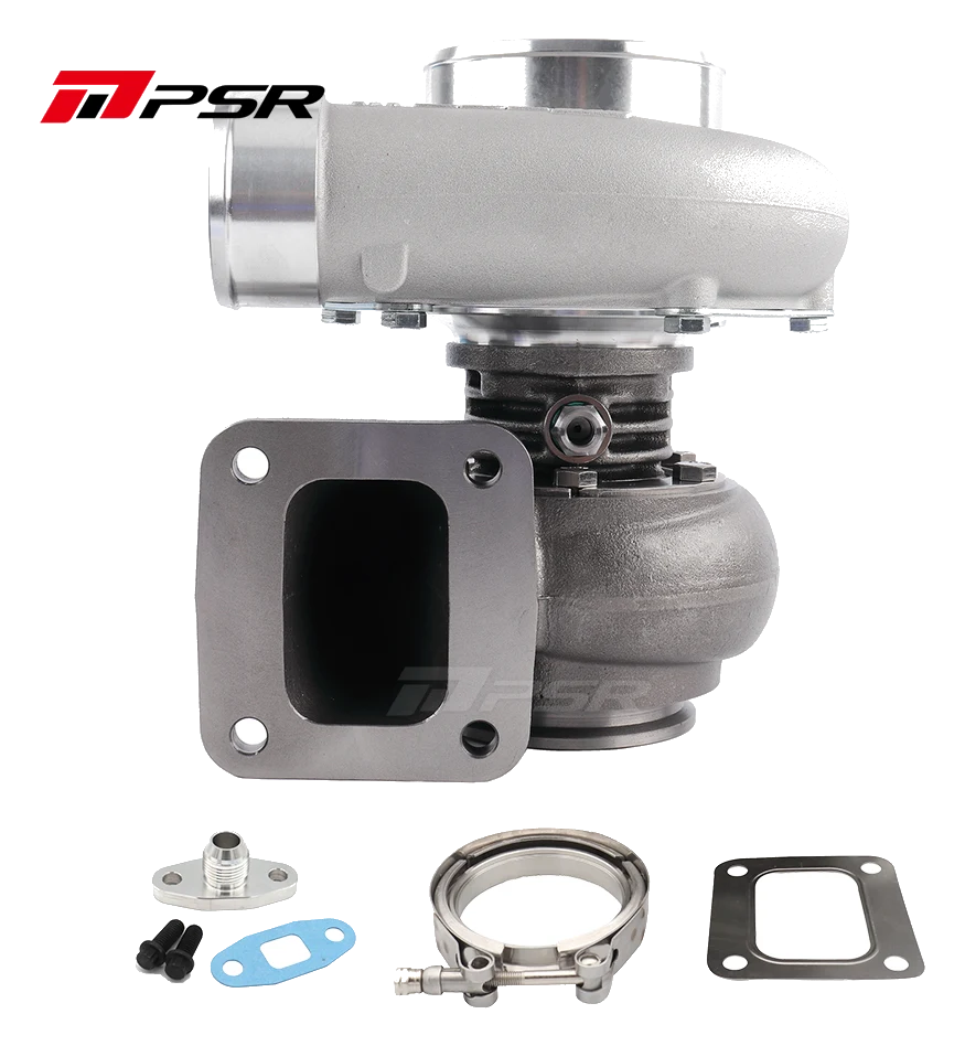 Turbosprężarka Pulsar PSR 6466E 900HP .96 AR T4 Wlot T51R MOD 3" V-Band Wylot Łożyska Kulkowe