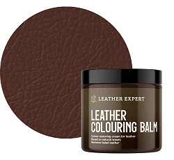 Leather Expert balsam koloryzujący do chłonnej skóry naturalnej - Medium Brown średni brąz 250ml
