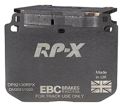 DP82130RPX Sportowe klocki hamulcowe RP-X Racing EBC Brakes BMW 1 Series F20 114 1 Series F20 116 1 Series F20 118 1 Series F20 120 1 Series F20 125 1 Series F20 M135 1 Series F20 M140 1 Ser
