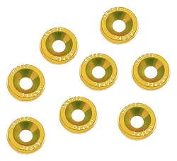 Ozdobne śrubki i podkładki JRspec Fender Washer złote
