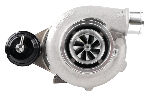 Turbosprężarka Pulsar PSR 2871 Gen2 575HP .64 T25 Wlot 5-Bolt Wylot Turbosprężarka Pulsar PSR Billet Aktuator 11.6PSI Łożyska kulkowe