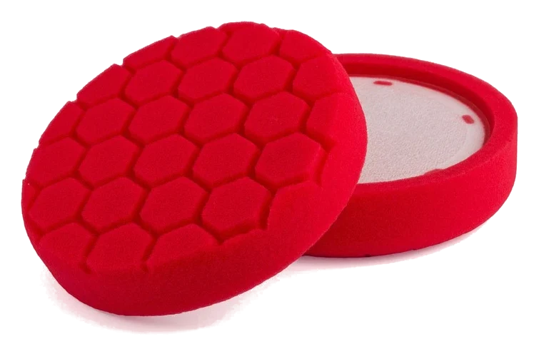 FLEXIPADS 150mm PRO-DETAIL RED Ultra Fine Finishing Pad