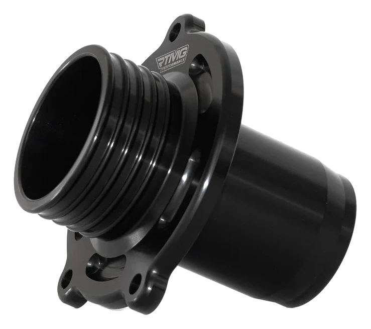 RTMG Performance Muffler Delete for K03 Turbocharger 1.8 TSI Black