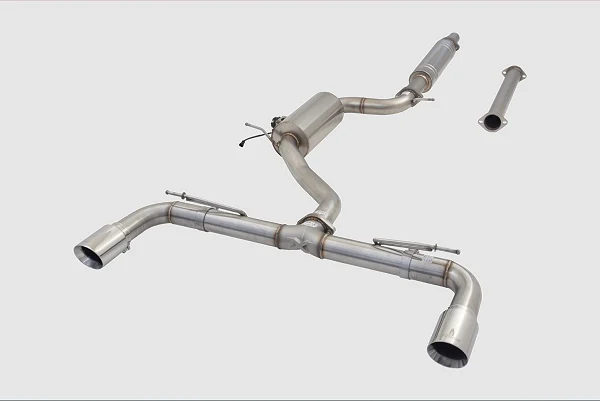 Układ wydechowy XForce z systemem Varex VOLKSWAGEN GOLF 2021- GTI MK8 stal nierdzewna