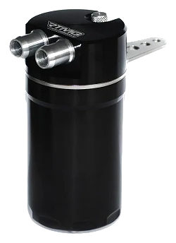 RTMG Performance Universal Oil Catch Can Kit Large Black