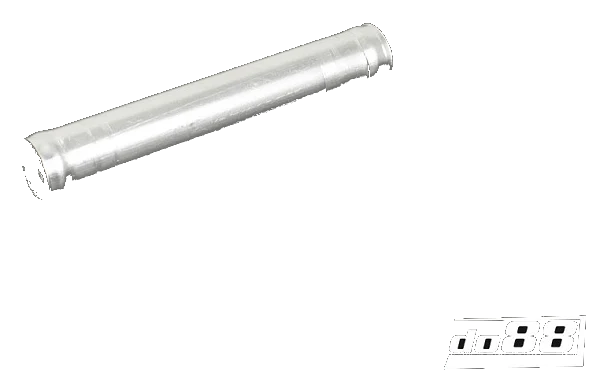 Rura aluminiowa 100mm 0,3125" (8mm)