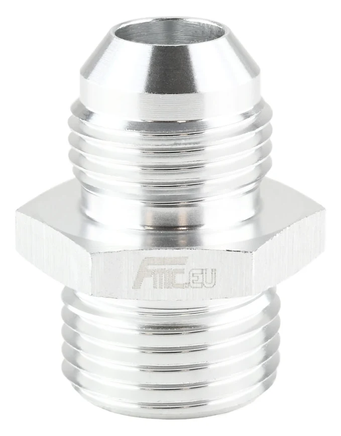 AN8 1/2" NYPEL ALUMINIOWY ADAPTER MĘSKO MĘSKI
