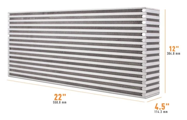 Uniwersalny rdzeń intercoolera Mishimoto 22.00" x 12.00" x 4.50"