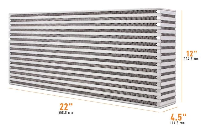 Uniwersalny rdzeń intercoolera Mishimoto 22.00" x 12.00" x 4.50"