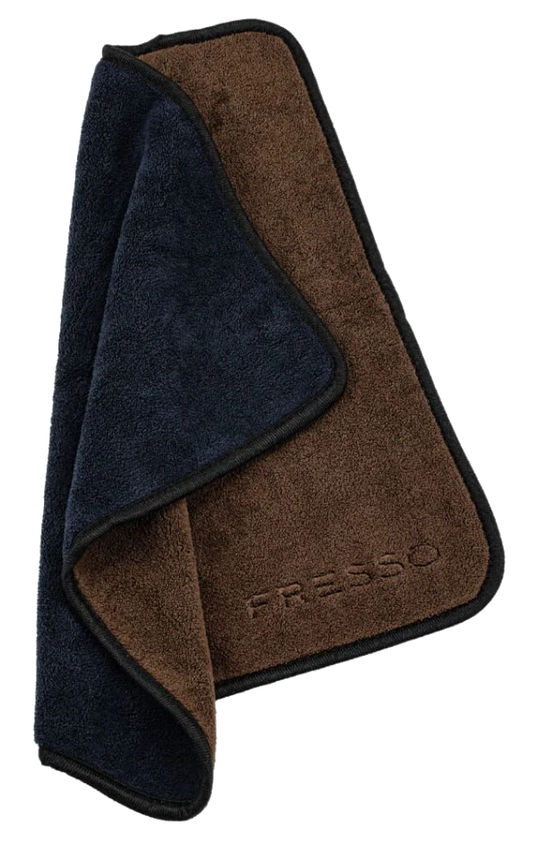 FRESSO Toby Perfect Finish Towel ręcznik z mikrofibry docierania wosku dressingu past polerskich 40x40cm