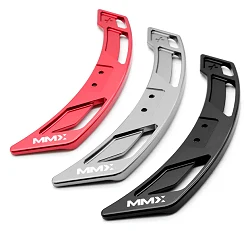 MMX Gear Shift Paddles Titanium Magnetic Paddle Fitting Kit Black for BMW F Series G Series