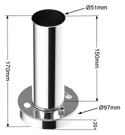 Wkładka do tłumika Silencer 4” JRspec