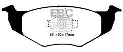 DP1064 Klocki hamulcowe ULTIMAX2 EBC Brakes Seat Arosa Skoda Felicia Volkswagen Fox Lupo Polo 6N Polo 6N Estate Polo 6N2