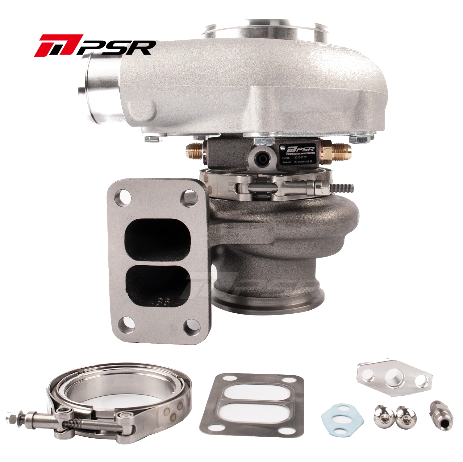 Turbosprężarka Pulsar PSR 5862G 770HP 0.86 T3 Divided wlot 3" V-Band wylot Łożyska kulkowe
