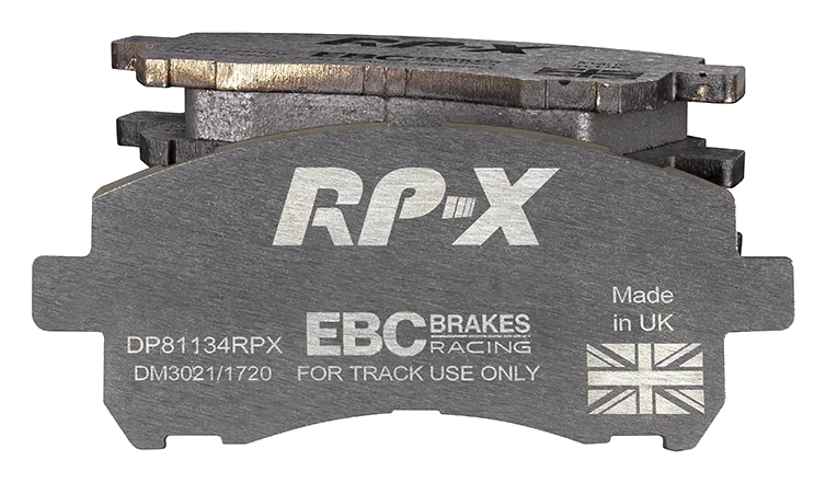 DP81134RPX Sportowe klocki hamulcowe RP-X Racing EBC Brakes Subaru Impreza Impreza Sport Legacy BG5 Legacy BE5 Legacy BH5 Legacy BD9 Legacy BG9 Legacy Legacy Outback Subaru Forester SF Impre