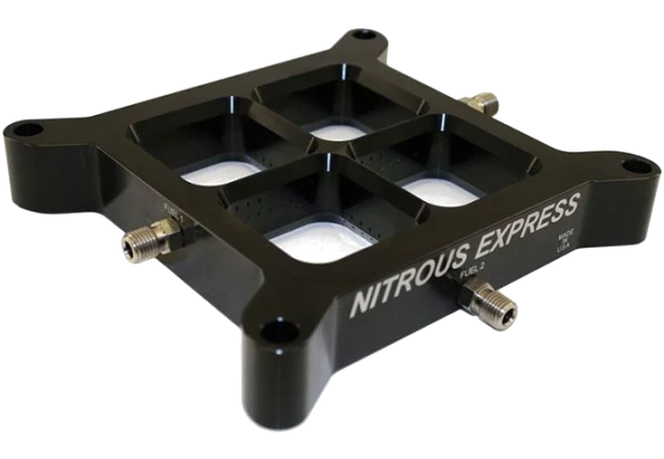 Dual Entry Billet Crossbar Plate Only 4150 Flange Nitrous Express NX NP616