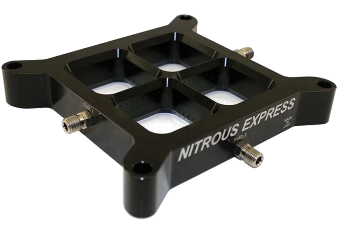 Dual Entry Billet Crossbar Plate Only 4150 Flange Nitrous Express NX NP616