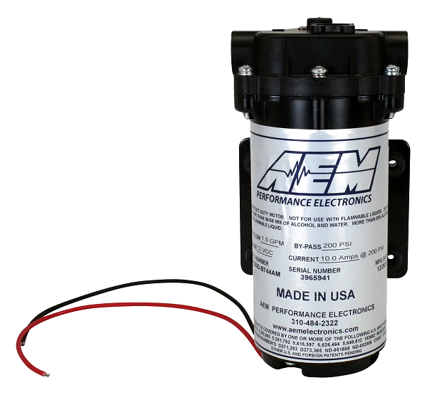 AEM Water / Methanol 1/4" Push-Lock Hose Pump AEM-30-3015