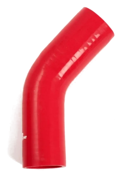 Wąż silikonowy czerwony 45 stopni 2,125" (54mm)