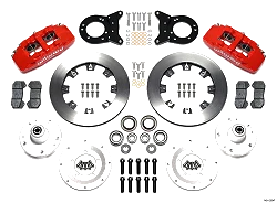 Wilwood 140-12947-R Forged Dynapro 6 Przedni zestaw hamulcowy 12.19 czerwony Ford
