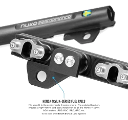 Nuke Performance Fuel Rail for Honda 4 Cyl K-Series