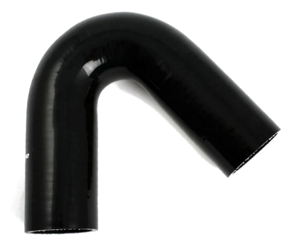 Wąż silikonowy czarny 135 stopni 2,375" (60mm)