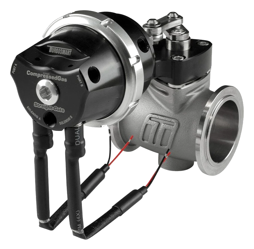 Compressed Gas StraightGate40 Inbuilt Solenoids 7PSI Black Turbosmart TS-0563-1252