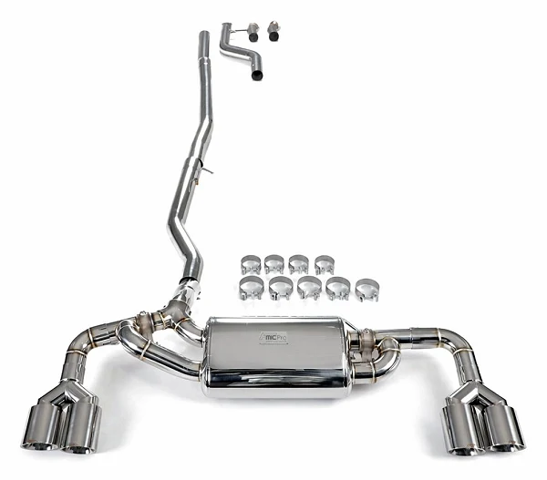 Aktywny układ wydechowy z klapami Cat-Back FMIC.Pro BMW Seria 5 G30 G31 540i 3.0T 2017-2023