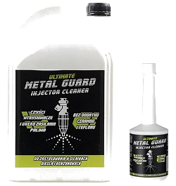 Dodatek Do Paliwa Metal Guard Injector Cleaner CLP czyści wtryskiwacze i układ paliwowy 5L + gratis 200ml