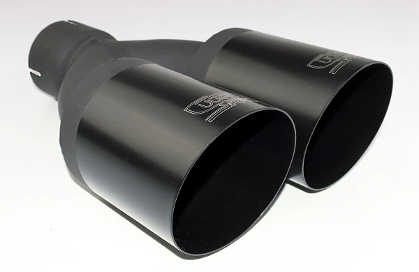 Uniwersalna końcówka tłumika okrągła 90mm długość 220mm średnica montażowa 60mm - NBL2-90-1*/60