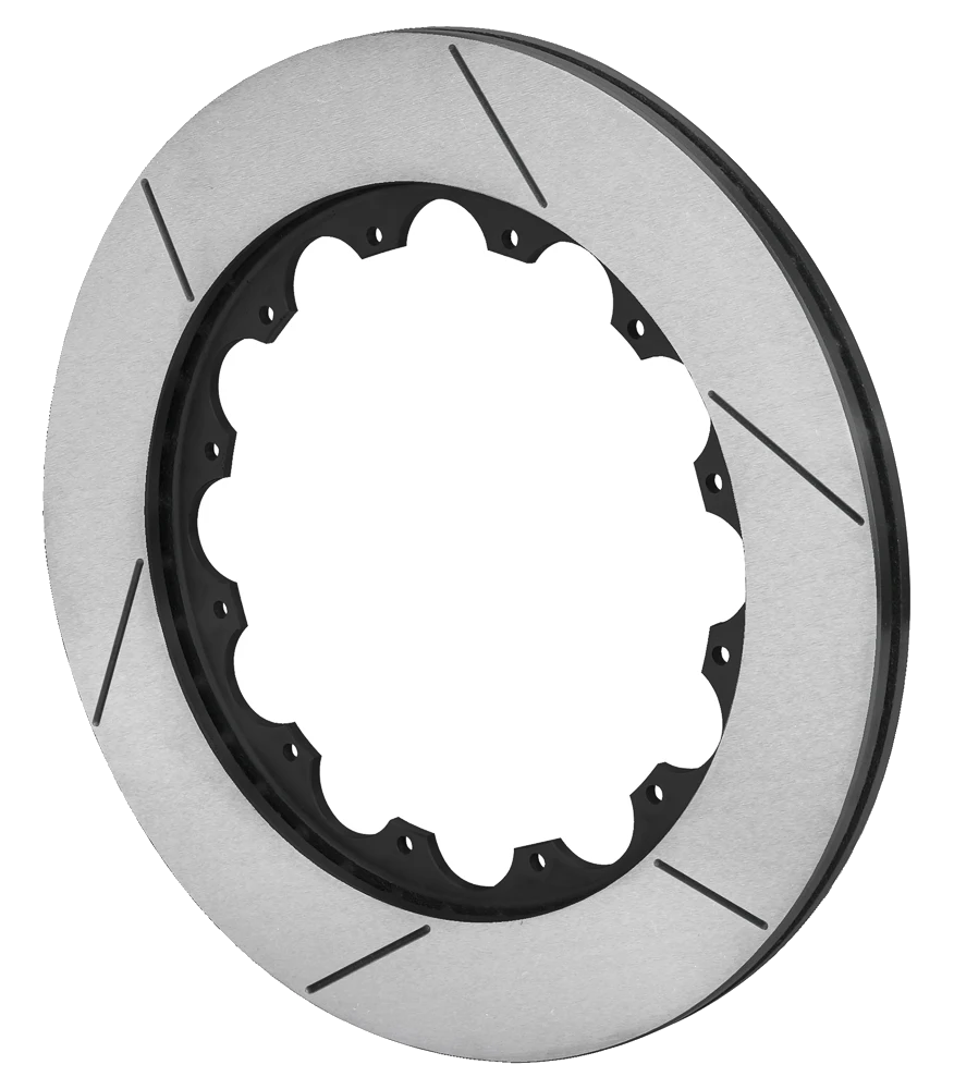 Wilwood 160-12884-GTB GT 36 Straight Vane Rotor Slotted 14.00 Black