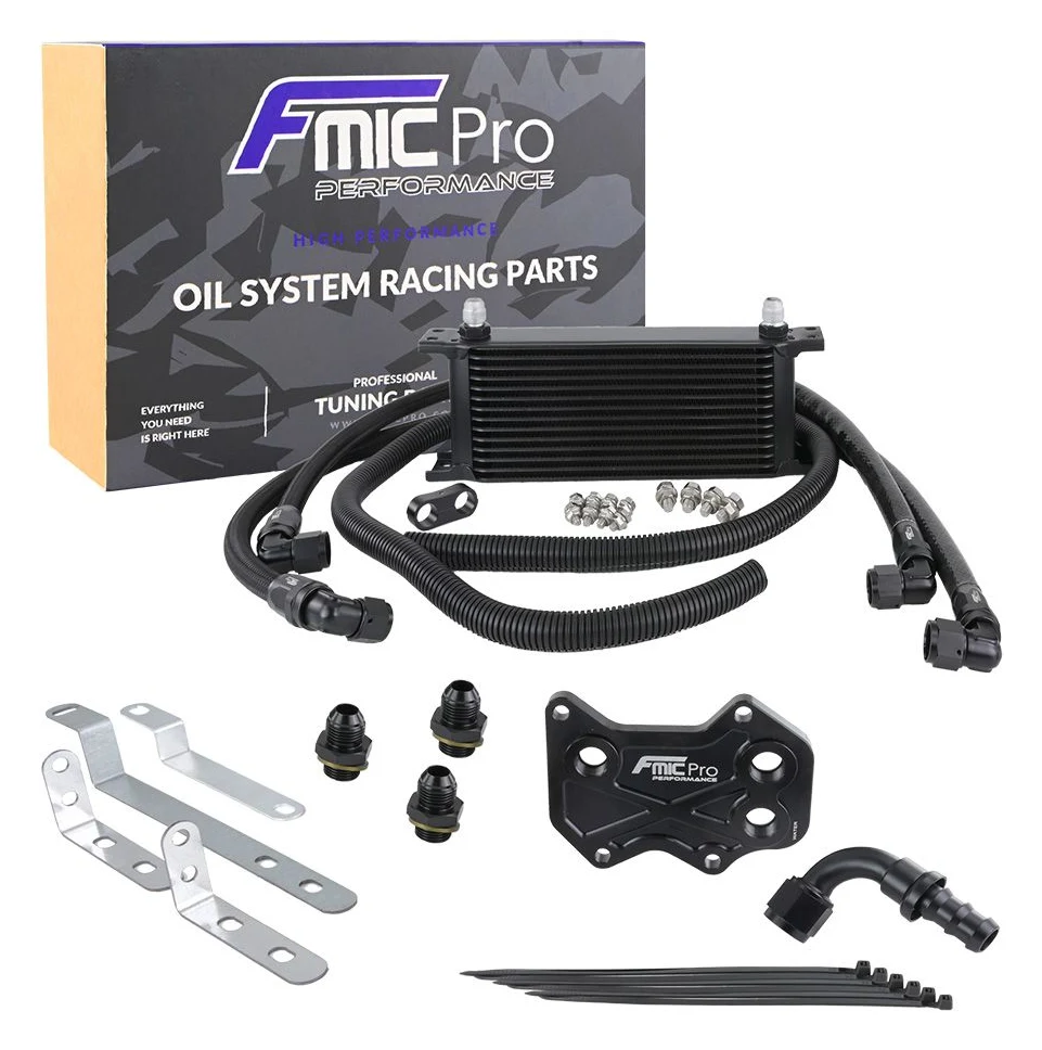 Zestaw chłodnicy oleju silnikowego FMIC.Pro  Audi A3 TT Seat Leon Skoda Octavia VW Golf MK5 MK6 2.0T EA113 2004-2014