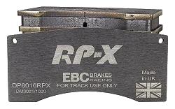 DP8016RPX Sportowe klocki hamulcowe RP-X Racing EBC Brakes Ferrari F355 Mitsubishi Lancer Evo 8 FQ-400 Subaru Impreza Prodrive P1 Ford Saleen Mustang Mitsubishi F355 Challenge Lancer Evo 8