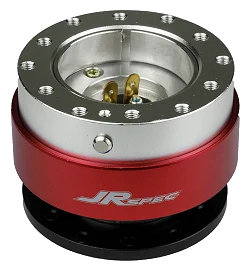 Quick Release JRspec – rozpinka kierownicy Czerwony