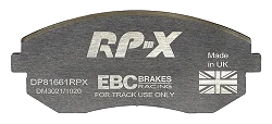 DP81661RPX Sportowe klocki hamulcowe RP-X Racing EBC Brakes Subaru Impreza Impreza Sport Legacy BL5 Legacy BP5 Legacy Legacy BPD Legacy BLD Legacy BRD Outback Saab 9-2X Subaru Baja Forester