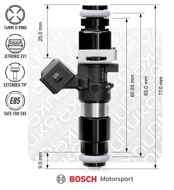 Nuke Performance Wtryskiwacz Bosch 980cc 65 mm EV14L