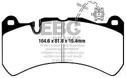 DP42354R Klocki hamulcowe YELLOWSTUFF EBC Brakes Alfa Romeo Giulia 952 Stelvio Alfa Romeo Giulia Stelvio Giulia 952 GTA Stelvio Q4