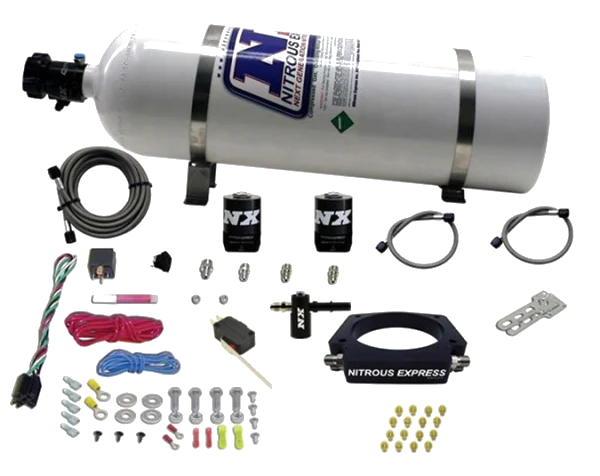 Nitrous Plate System with 15Lb Bottle for Chevrolet Corvette C8 LT2 Nitrous Express NX 20962-15