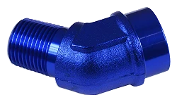 1/2 NPT 45' Nypel adapter żeńsko-męski Niebieski